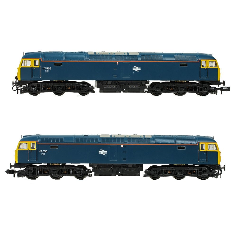 Graham Farish 371 - 829B Class 47/4 47556 BR Blue - N Gauge - Phillips Hobbies