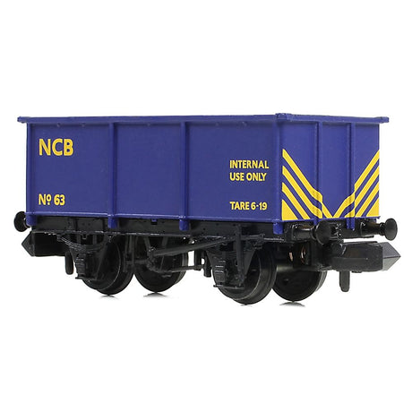 Graham Farish BR 27T Steel Tippler Wagon NCB Blue - N Gauge - Phillips Hobbies