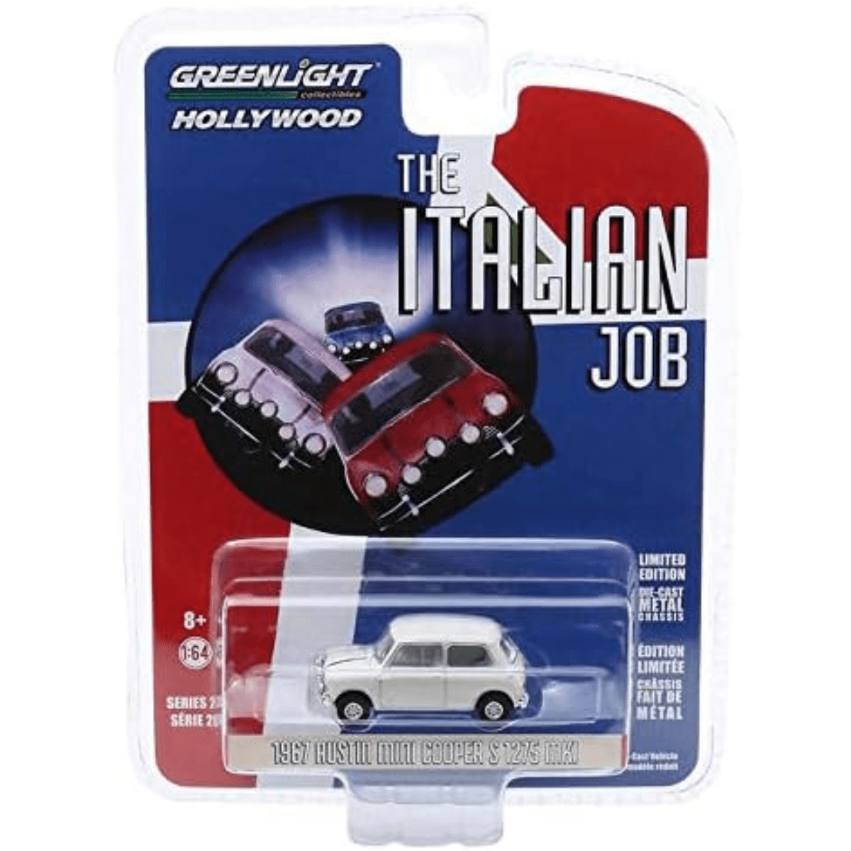 Greenlight 1967 Austin Mini Cooper S 1275 MKI - 1:64 Scale - Phillips Hobbies