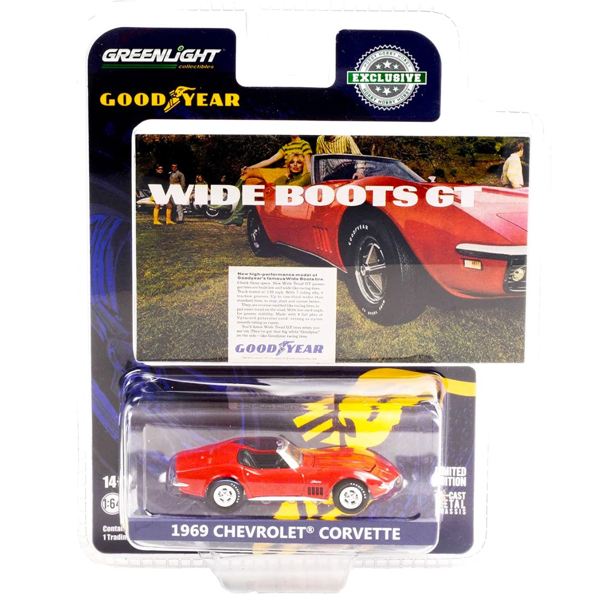 Greenlight 1969 Chevrolet Corvette - 1:64 Scale - Phillips Hobbies