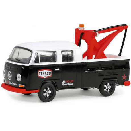 Greenlight 1973 VW Double Cab Pick Up Texaco 24 Hour Road Service - 1:64 Scale Model - Phillips Hobbies