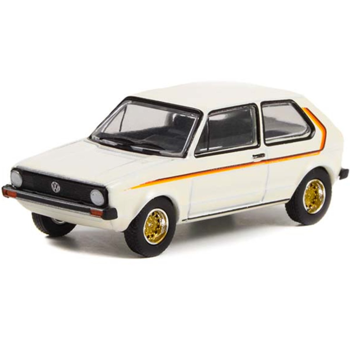 Greenlight 1975 Volkswagen Rabbit Pastel White - 1:64 Scale Model ...