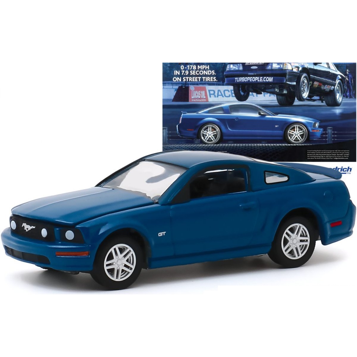Greenlight 2009 Ford Mustang GT BFGoodrich - 1:64 Scale