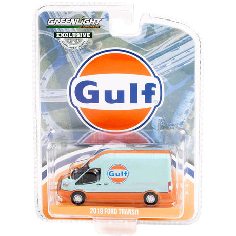 Greenlight 2019 Ford Transit Gulf - 1:64 Scale