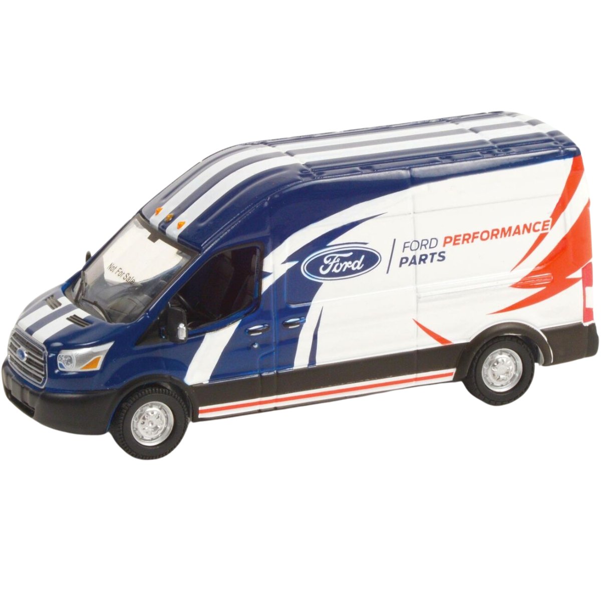 Greenlight 2019 Ford Transit LWB High Roof, Ford Performance Parts - 1:64 Scale - Phillips Hobbies