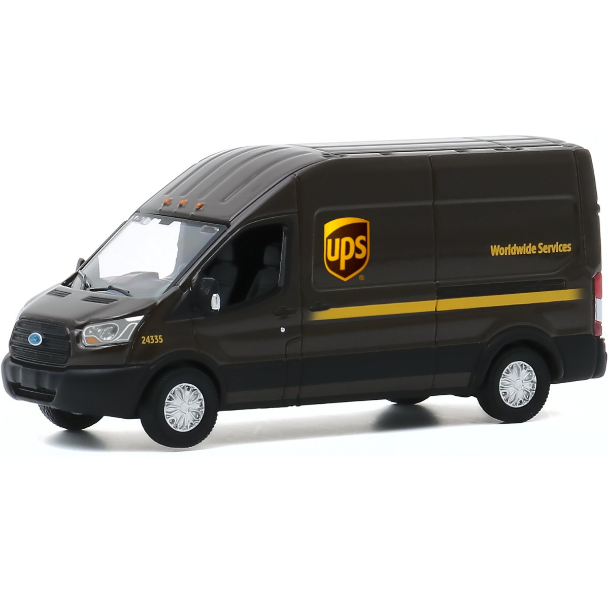 Greenlight 2019 Ford Transit UPS - 1:64 Scale