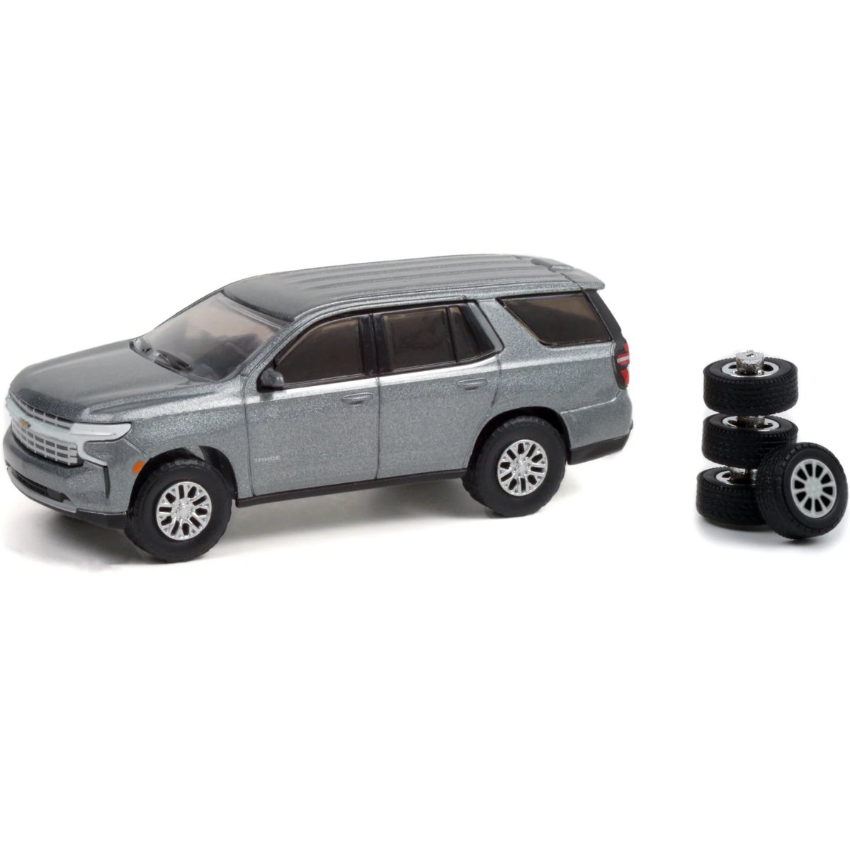 Greenlight 2021 Chevrolet Tahoe With Spare Tyres - 1:64 Scale