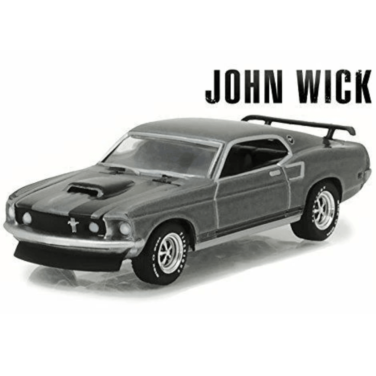 Greenlight John Wick 1 (2014 Movie) 1969 Mustang Boss 429 - 1:64 Scale - Phillips Hobbies