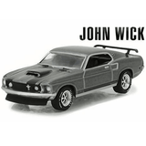 Greenlight John Wick 1 (2014 Movie) 1969 Mustang Boss 429 - 1:64 Scale - Phillips Hobbies