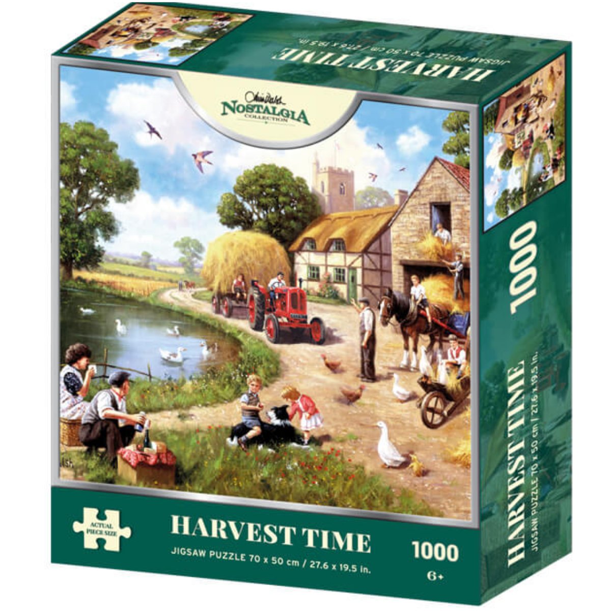 Harvest Time - Kevin Walsh 1000 Piece Jigsaw Puzzle