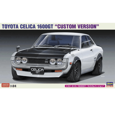 Hasegawa Toyota Celica 1600GT Custom Version Model Kit Plastic Kit - 1:24 Scale - Phillips Hobbies