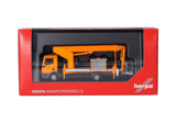 Herpa MAN TGL CC Aerial Lift TK310, Municipal Orange - 1:87 Scale - Phillips Hobbies