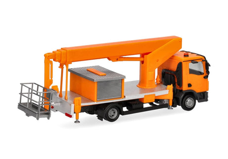 Herpa MAN TGL CC Aerial Lift TK310, Municipal Orange - 1:87 Scale - Phillips Hobbies