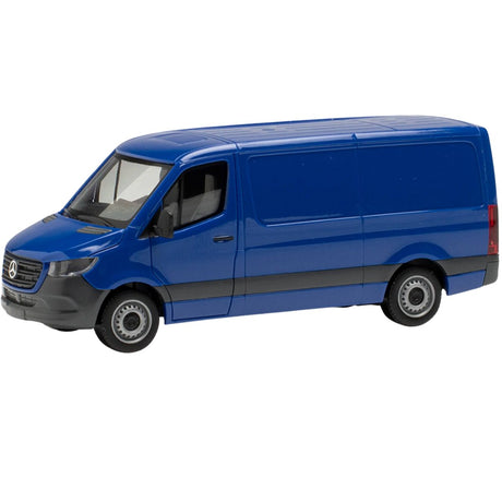 Herpa Mercedes - Benz Sprinter '18 Van Low Roof Ultramarine Blue - 1:87 Scale - Phillips Hobbies
