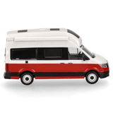 Herpa Volkswagen (VW) Crafter Grand California, Candywhite Cherry Red - 1:87 Scale - Phillips Hobbies