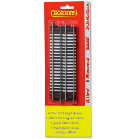 Hornby HT8300 R600 Straight Track x4 Blister Pack