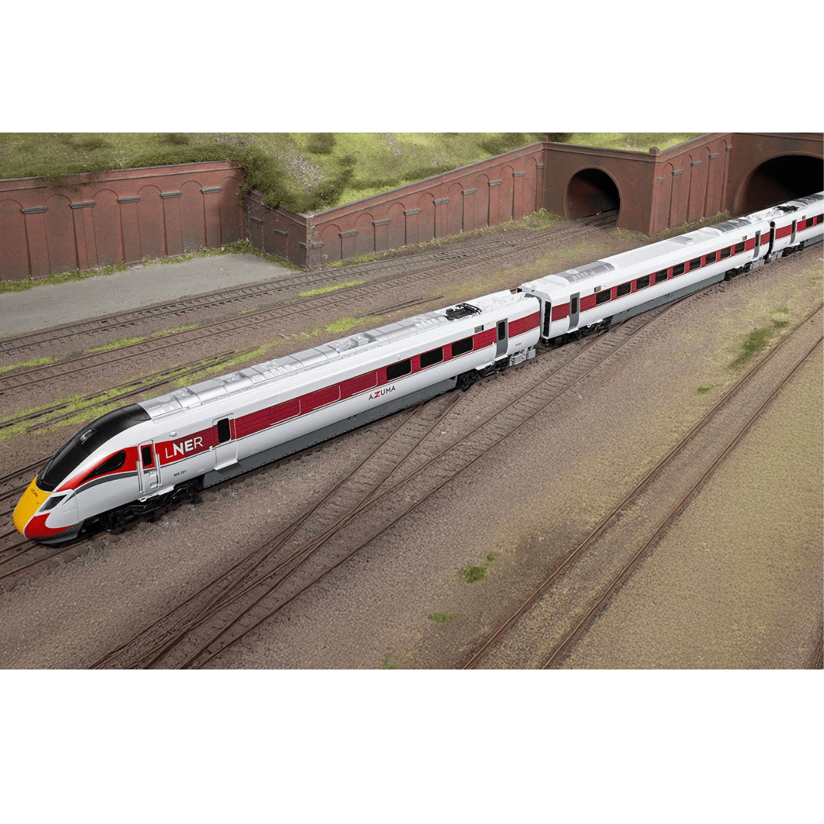 Hornby R1288M LNER Azuma High Speed Complete Train Set - OO Gauge - Phillips Hobbies