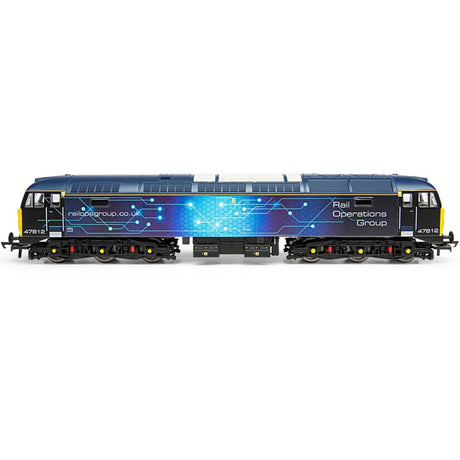 Hornby R30046 RailRoad Plus ROG, Class 47, Co-Co, 47812 - OO Gauge - Phillips Hobbies