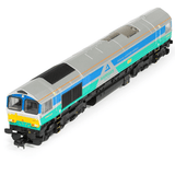 Hornby R30428 RailRoad Plus Class 66 Aggregates Industries 66711 'Sence' - OO Gauge - Phillips Hobbies