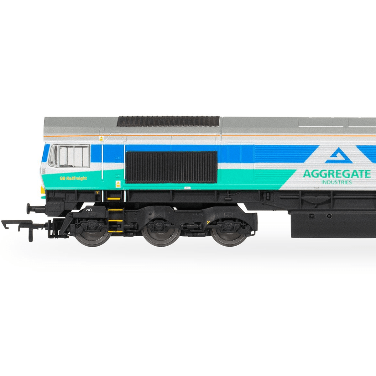 Hornby R30428 RailRoad Plus Class 66 Aggregates Industries 66711 'Sence' - OO Gauge - Phillips Hobbies