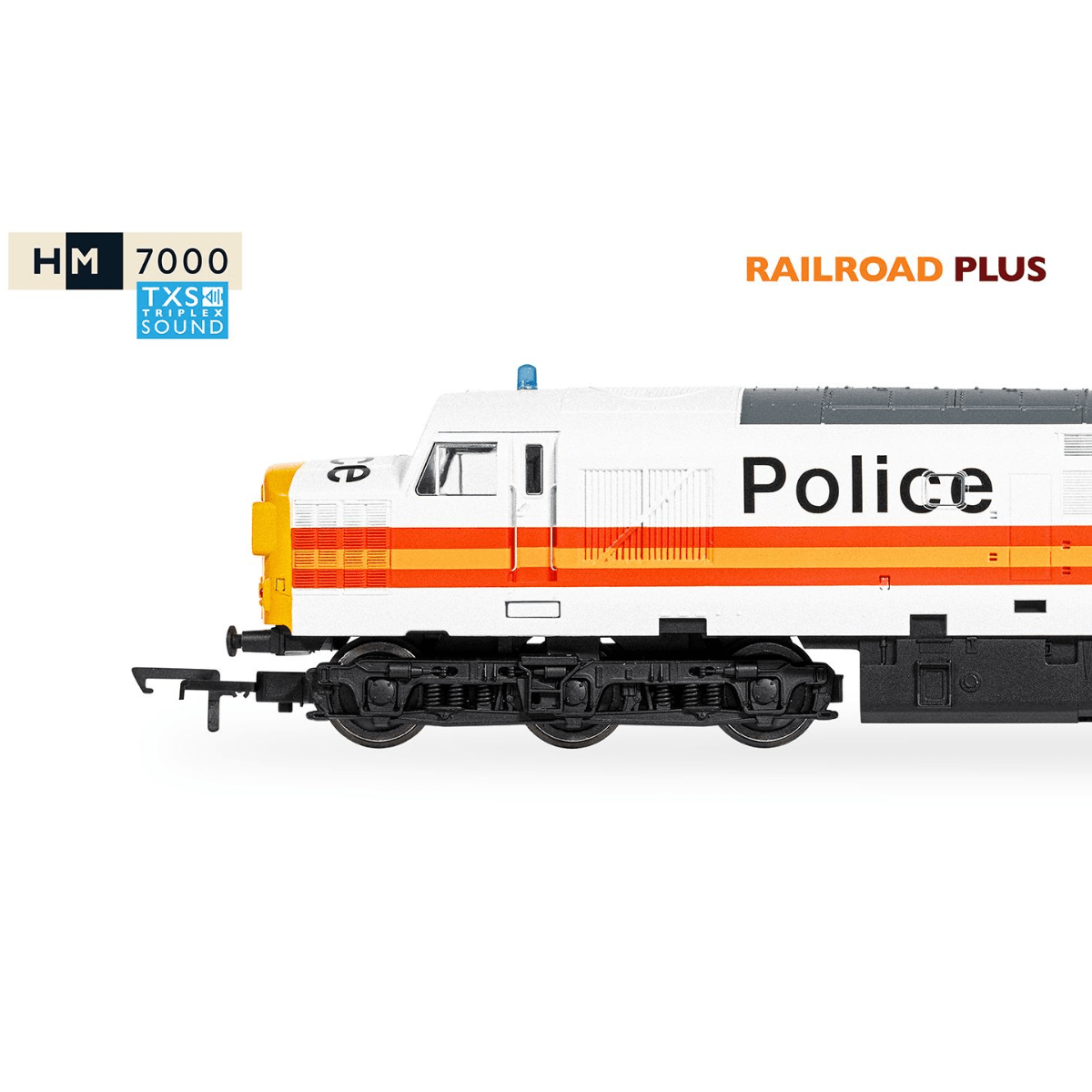 Hornby R30435TXS RailRoad: BR Class 37 '37093' Police Livery DCC Sound Fitted - OO Gauge - Phillips Hobbies