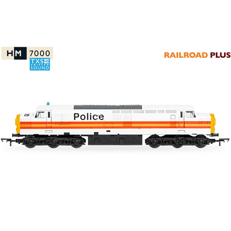Hornby R30435TXS RailRoad: BR Class 37 '37093' Police Livery DCC Sound Fitted - OO Gauge - Phillips Hobbies