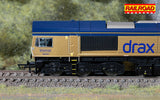 Hornby R30461 RailRoad GB Railfreight Class 66 66301 ‘Drax Power Station 50’ Gold Livery (Drax 50th Anniversary) - OO Gauge - Phillips Hobbies