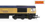 Hornby R30461 RailRoad GB Railfreight Class 66 66301 ‘Drax Power Station 50’ Gold Livery (Drax 50th Anniversary) - OO Gauge - Phillips Hobbies