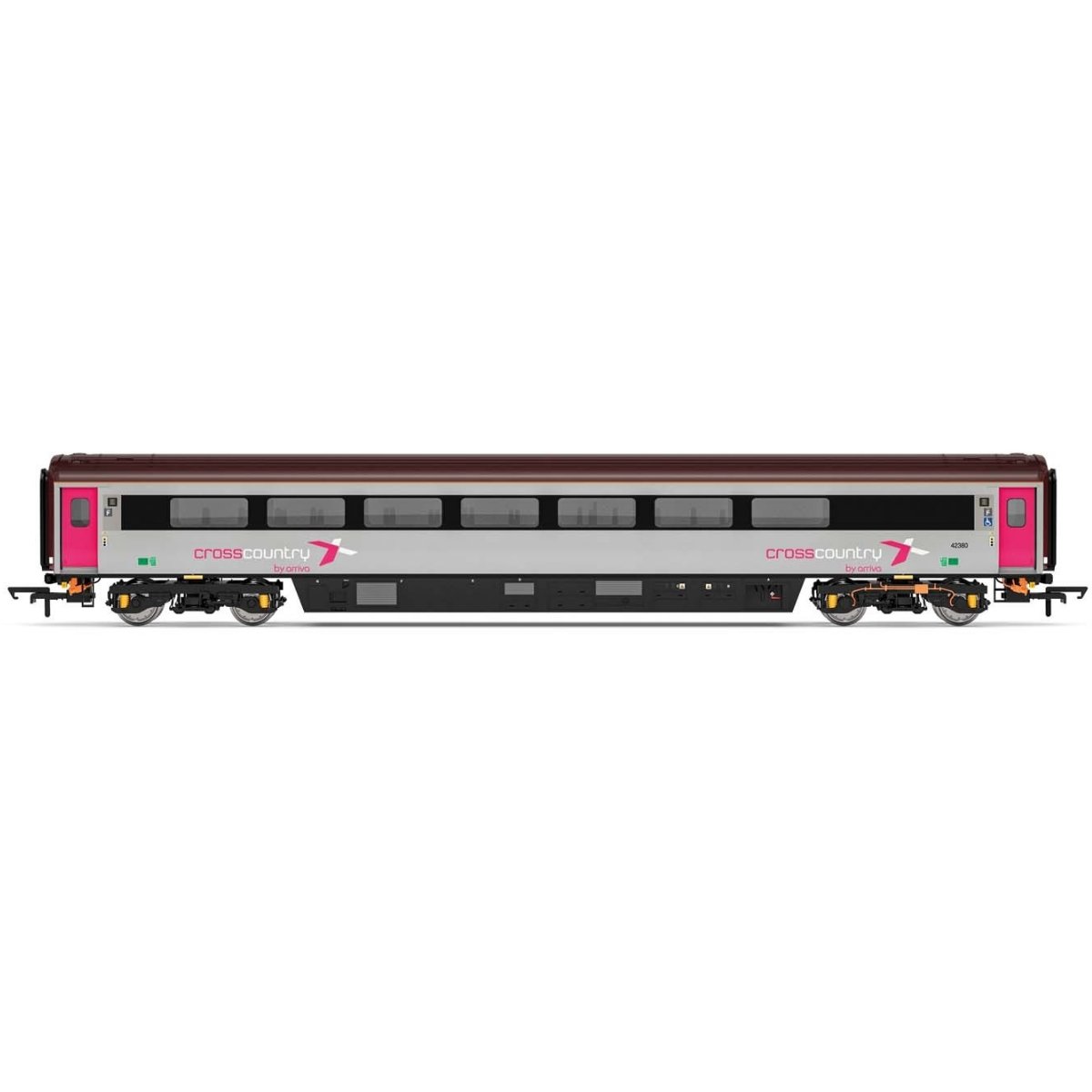 Hornby R4939B Cross Country Trains, Mk3 Sliding Door TSD 42380 - OO Gauge