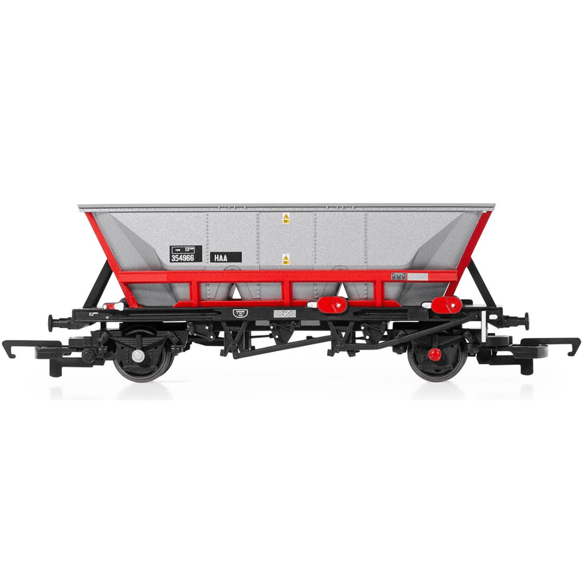 Hornby R60266 RailRoad BR Railfreight, Hopper HAA Wagon, 354966 - OO Gauge - Phillips Hobbies