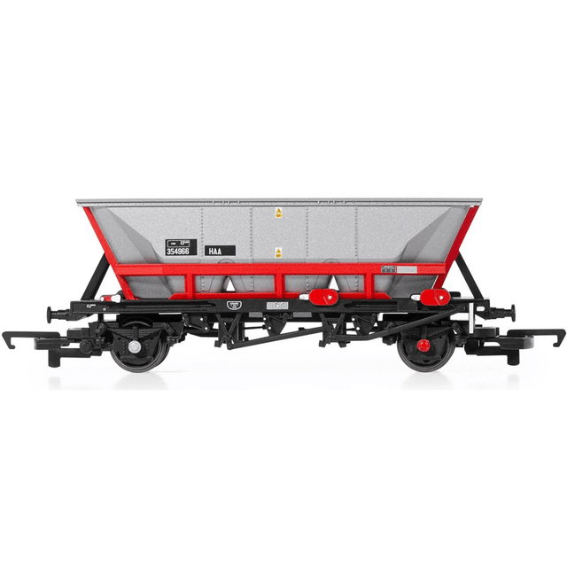 Hornby R60266 RailRoad BR Railfreight, Hopper HAA Wagon, 354966 - OO Gauge - Phillips Hobbies