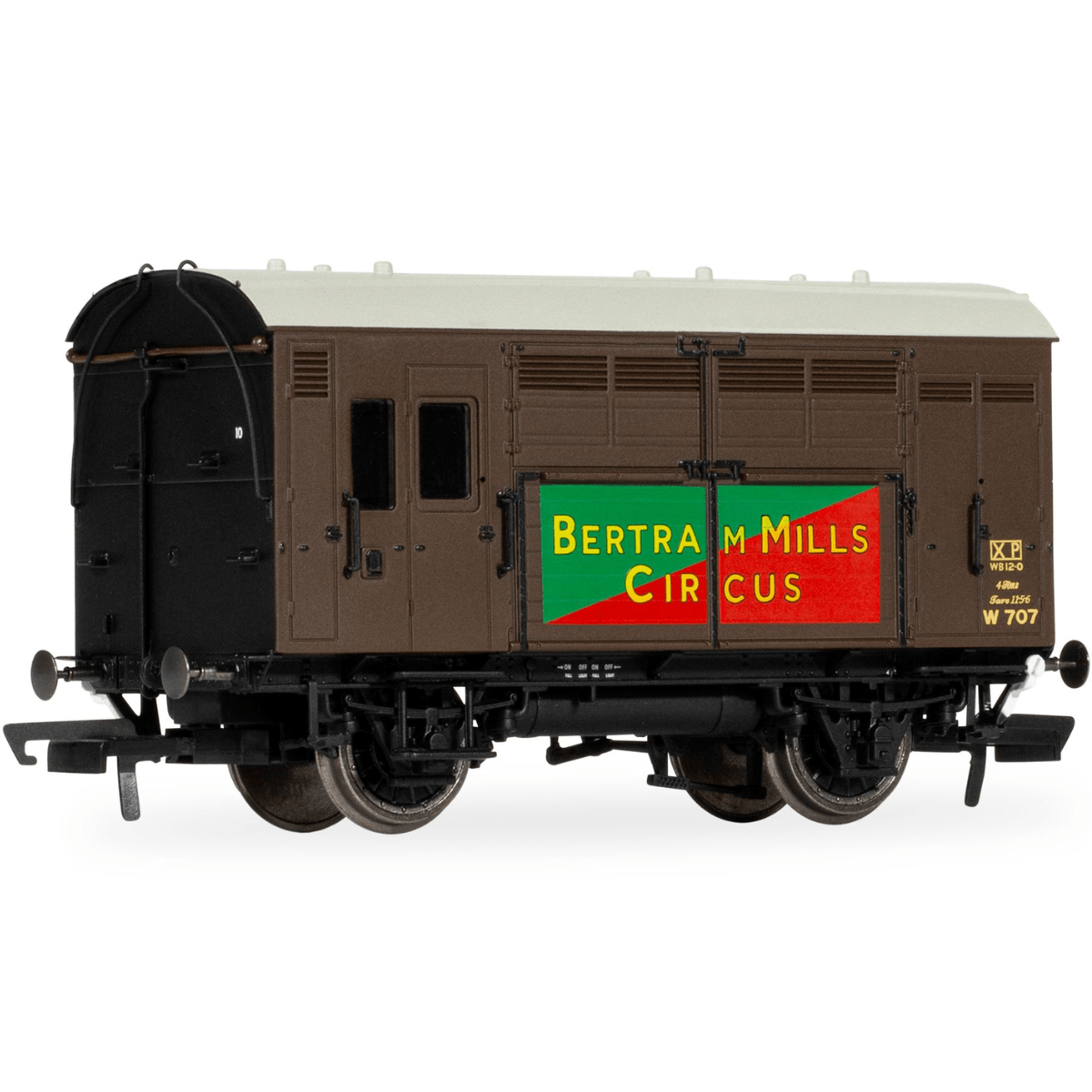 Hornby R60278 BR Bertram Mills Circus 707 Horse Box - OO Gauge - Phillips Hobbies