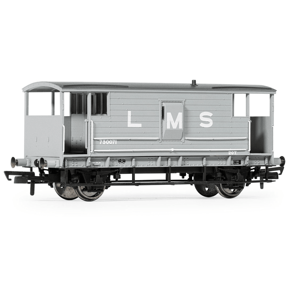Hornby R60285 LMS 730071 Brake Van Wagon - OO Gauge - Phillips Hobbies