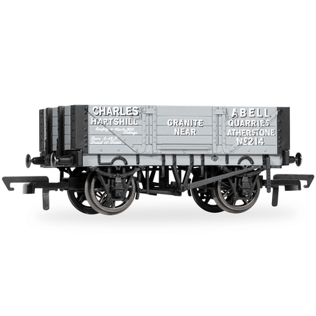 Hornby R60294 Charles Abell No214 4 Plank Wagon - OO Gauge - Phillips Hobbies