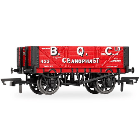 Hornby R60295 BQC No423 4 Plank Wagon - OO Gauge - Phillips Hobbies