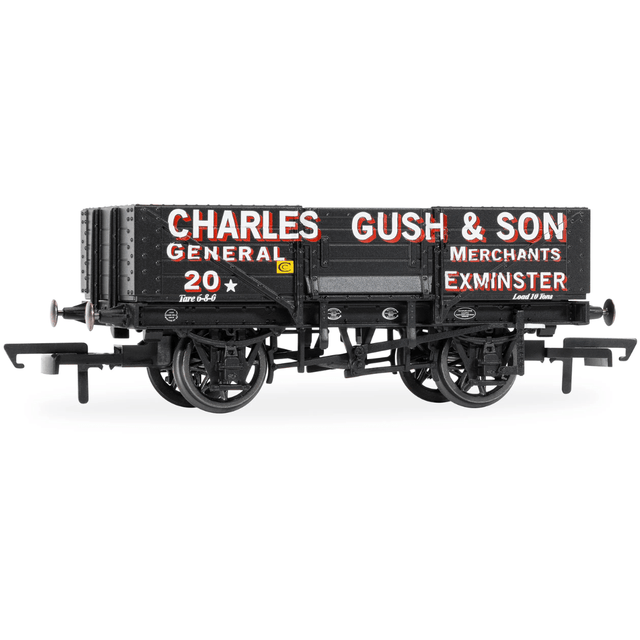 Hornby R60303 Charles Gush and Son 5 Plank Wagon No. 20 - OO Gauge - Phillips Hobbies