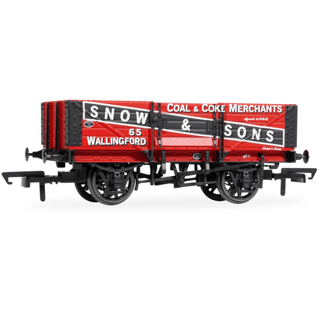 Hornby R60305 Snow & Sons - 5 Plank Wagon No. 65 - OO Gauge - Phillips Hobbies