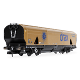 Hornby R60322 Drax Biomass Wagon Gold Livery (Drax 50th Anniversary) - OO Gauge LIMITED STOCK - Phillips Hobbies