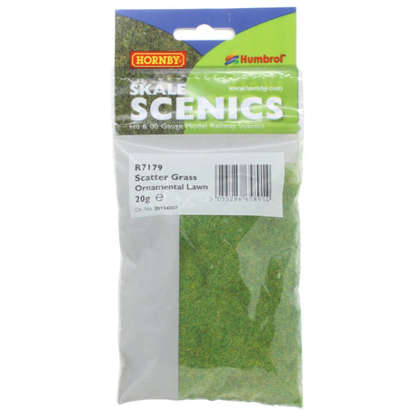 Hornby R7179 Static Grass - Ornamental Lawn, 2.5mm