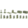 Hornby R7297 Assorted Grave Stones & Monuments - OO Gauge - Phillips Hobbies