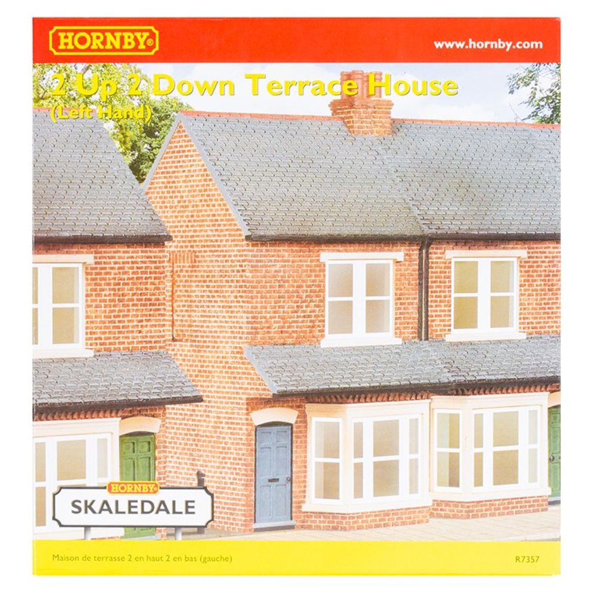 Hornby R7357 Left Hand 2 Up/2 Down Terraced House - OO Gauge - Phillips Hobbies
