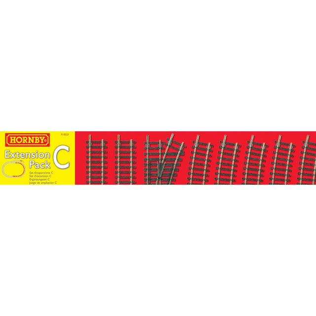 Hornby R8223 Track Extension Pack C - OO Gauge - Phillips Hobbies
