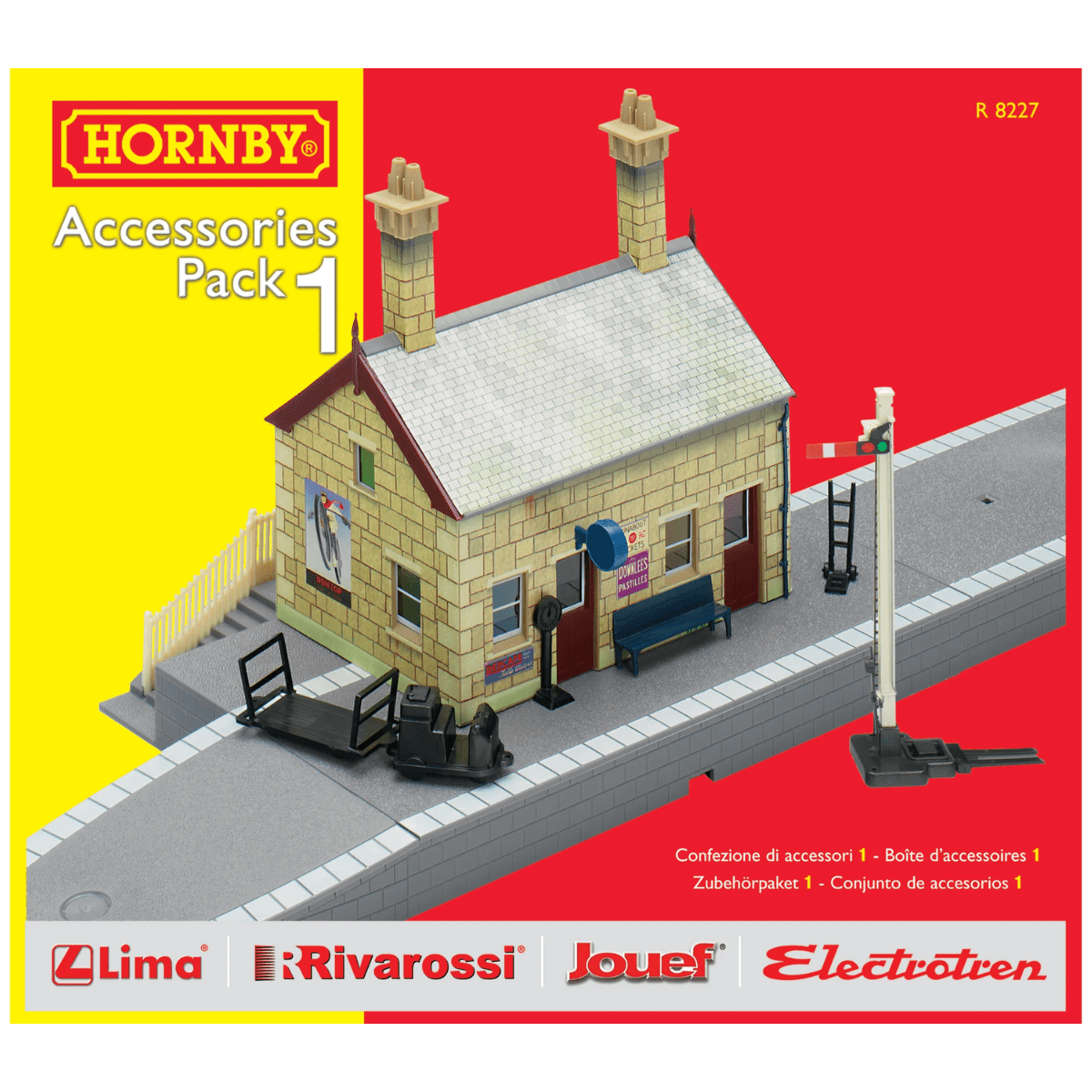 Hornby R8227 Building Accessories Pack 1 - OO Gauge - Phillips Hobbies