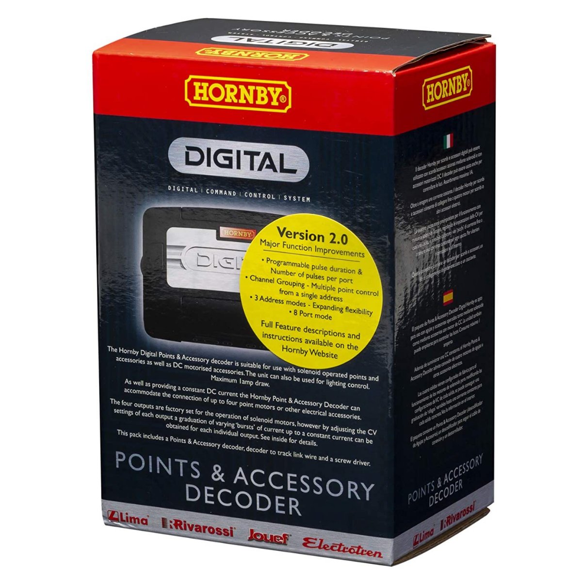 Hornby R8247 Digital Accessory & Point Decoder - OO Gauge - Phillips Hobbies