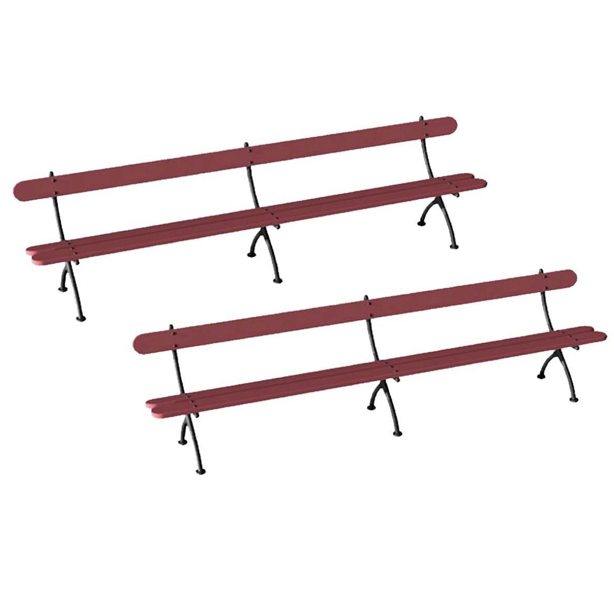 Hornby R8674 Station Benches x2 - OO Gauge - Phillips Hobbies