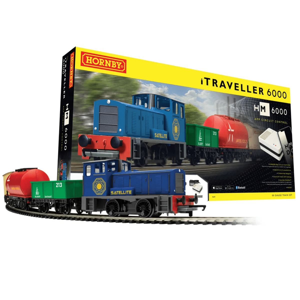 Hornby Set R1271M iTraveller 6000 Train Set - OO Gauge - Phillips Hobbies