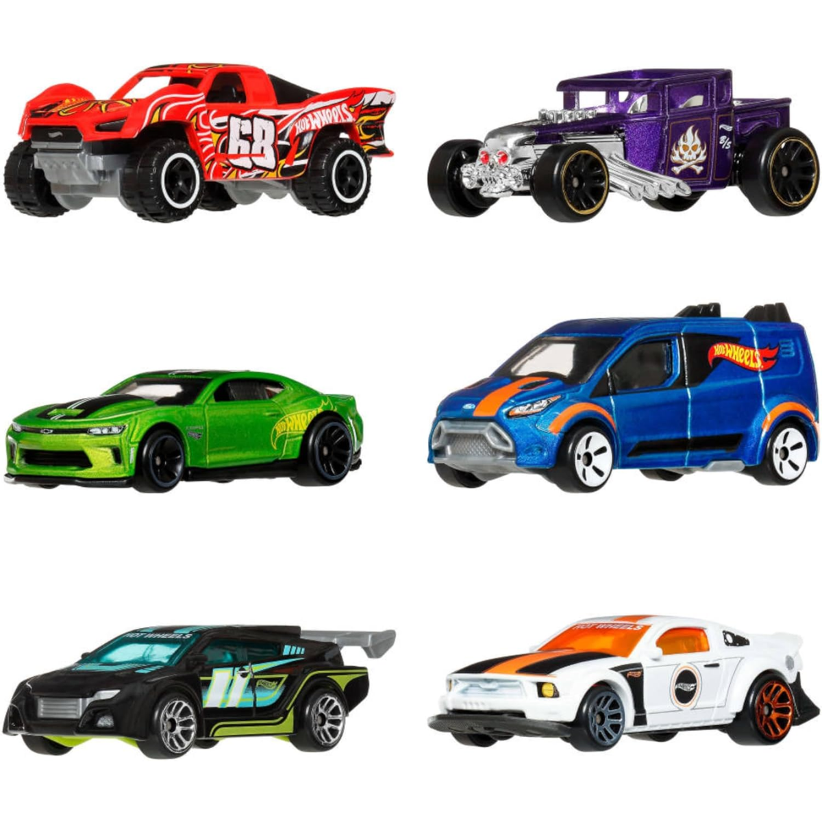 Hot Wheels Silver Series Legends Multipack 6 Cars - Phillips Hobbies