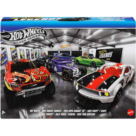 Hot Wheels Silver Series Legends Multipack 6 Cars - Phillips Hobbies