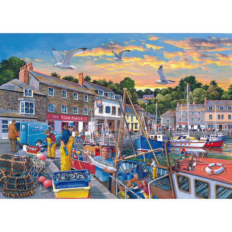 House of Puzzles Catch of the Day - BIG 500 Jigsaw Puzzle - Phillips Hobbies