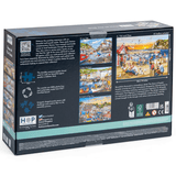 House of Puzzles Days At The Dock - 4 x 500 Piece Jigsaw Puzzles - Phillips Hobbies